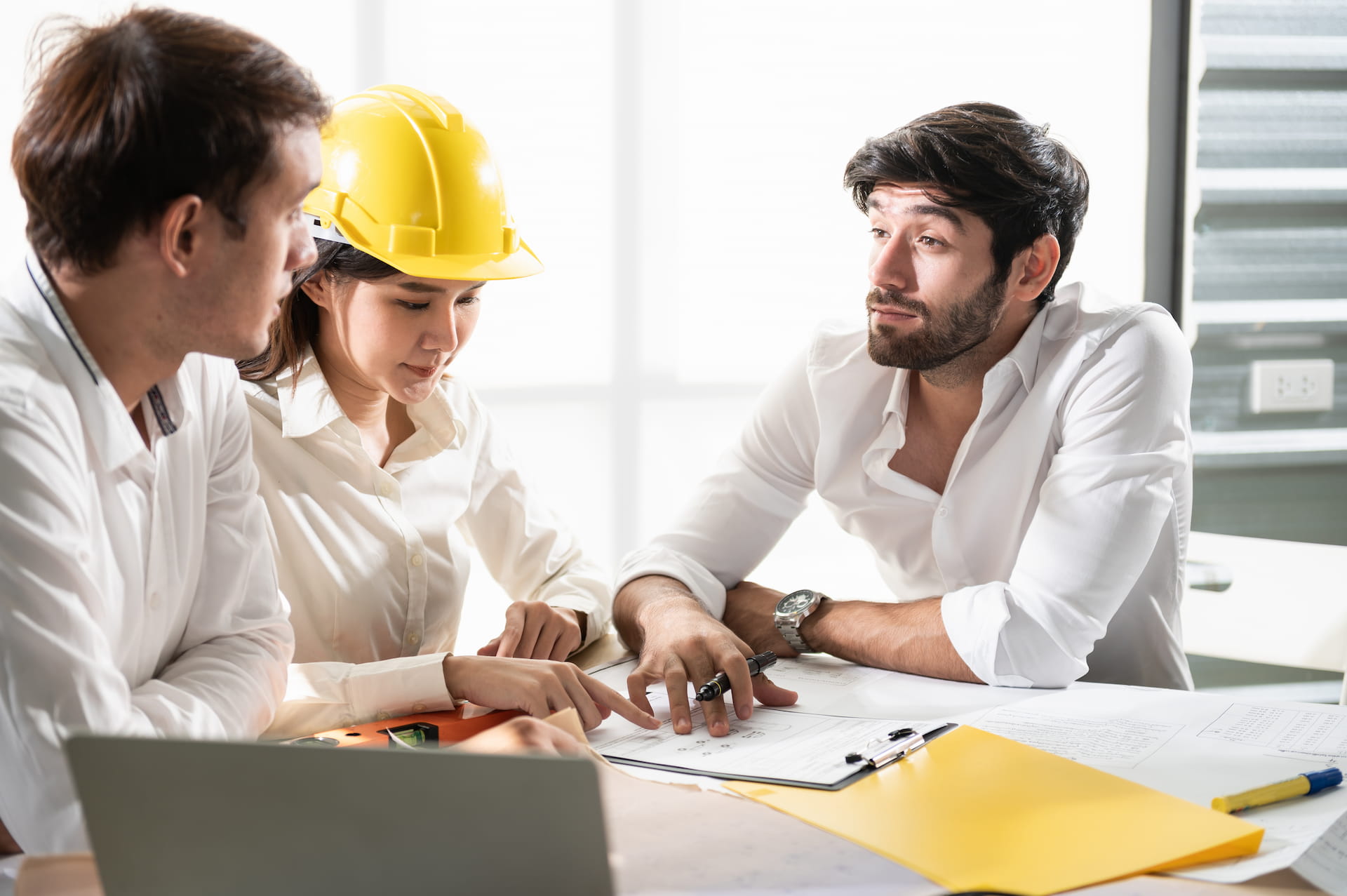 Business partnership handshake