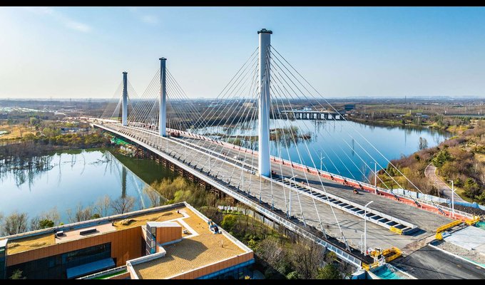 Bridge construction project