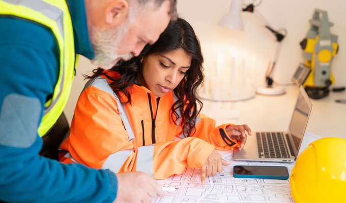 Construction team collaboration