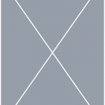 A gray and white cross shaped background.