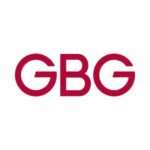 GBG company logo, red letters.